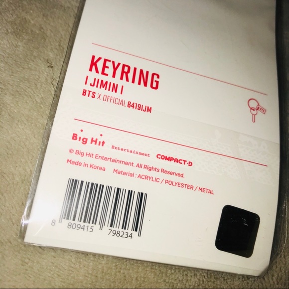 BTS Speak Yourself Tour Official JIMIN key ring - Picture 3 of 4